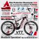 Kit Film Protection VTT MOUSTACHE 2022 Complet 2 épaisseurs cadre VTT