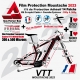 Kit Film Protection VTT MOUSTACHE 2023 Complet 2 épaisseurs cadre VTT