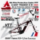 Kit Film Protection Cadre VTT GIANT Trance X E+ 2023 2 épaisseurs cadre VTT