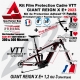 Kit Film Protection Cadre VTT GIANT REIGN X E+ 2023 2 épaisseurs différentes