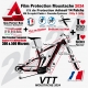 Kit Film Protection VTT MOUSTACHE 2024 Complet 2 épaisseurs cadre VTT