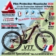 Kit Film Protection VTT MOUSTACHE 2024 Complet 2 épaisseurs cadre VTT