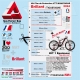 Kit Film Protection VTT MOUSTACHE 2024 Complet 2 épaisseurs cadre VTT