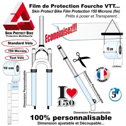 Film de Protection Fourche VTT fin économique