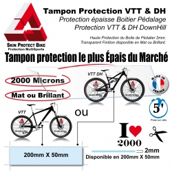 Tampon Protection Boitier protection VTT et VTT DH rhino