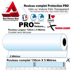 Rouleau Film de Protection Vélo PRO Rouleau 300 microns 5 Mètres Grand Rouleau complet